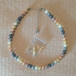 Multicolor Pearl Necklace